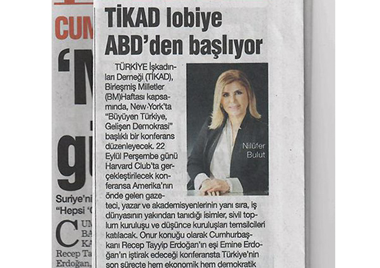 TİKAD lobiye ABD'den başlıyor