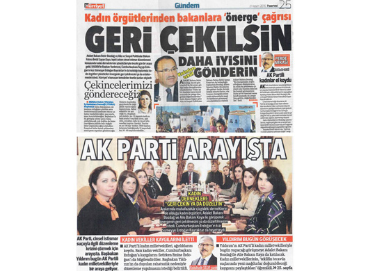 Ak parti arayışta