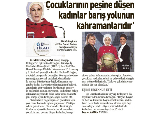 Çocuklarının peşine düşen kadınlar barış yolunun kahramanlarıdır