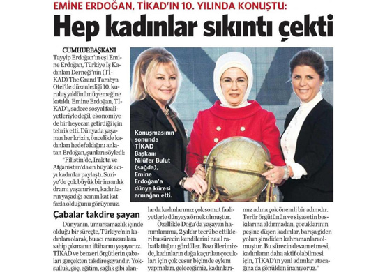 Hep kadınlar sıkıntı çekti