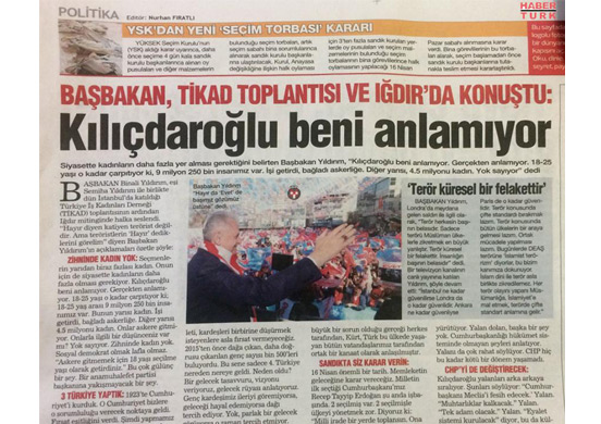 Kılıçdaroğlu beni anlamıyor