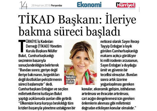 TİKAD Başkanı:İleriye bakma süreci başladı