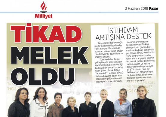 TİKAD MELEK OLDU