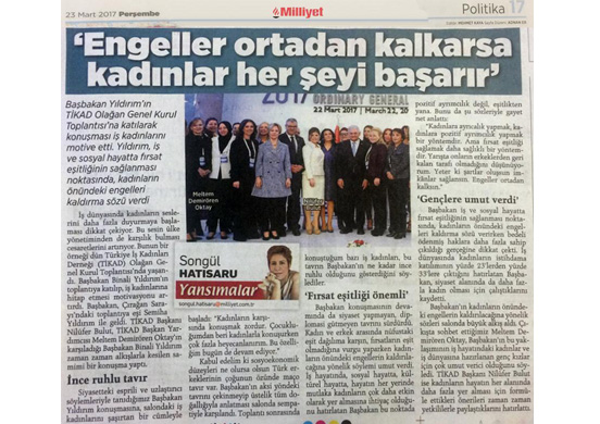 Engeller ortadan kalkarsa kadınlar her şeyi başarır