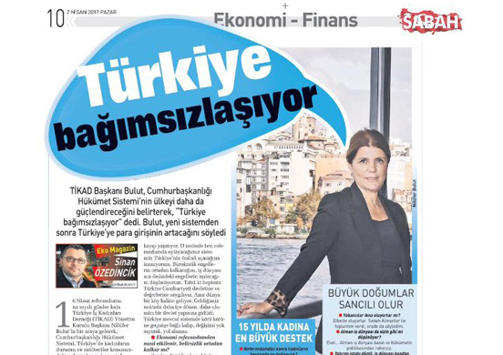 TÜRKİYE bağımsızlaşıyor