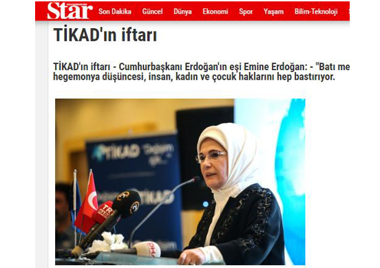 TİKAD' ın iftarı