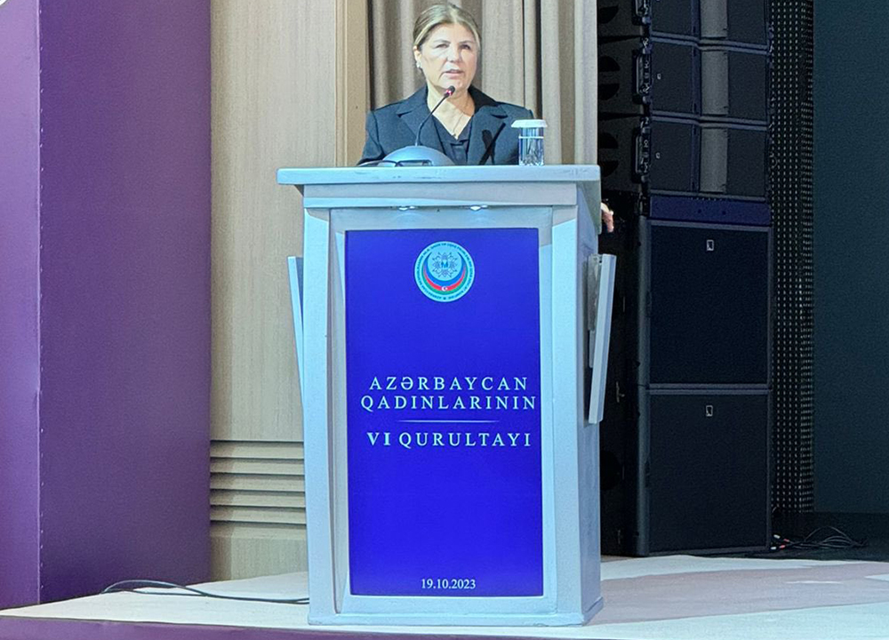 VI. Azerbaycan Kadınlar Kurultayı 